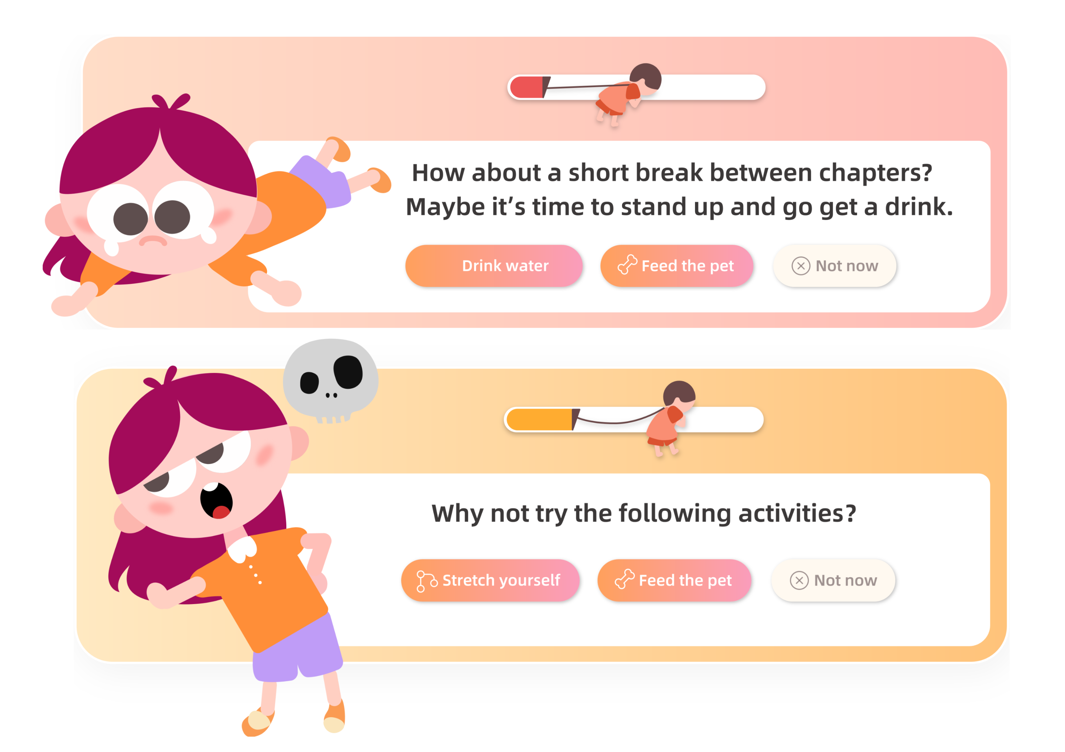 SoleMate smart reminders interface